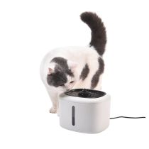 Fuente de Agua para Mascotas PAWZZ 2,5L Filtro Carbón Activo Silenciosa