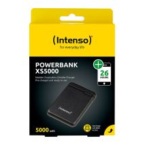 INTENSO 5000 mAh Negro - Powerbank ultracompacto carga móvil/tablet