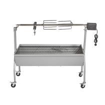 Barbacoa asador de carbón SILVER STYLE Parrilla XXL
