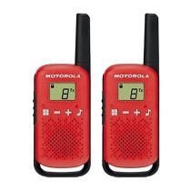 Walkie Talkies MOTOROLA T42 twin - rojo