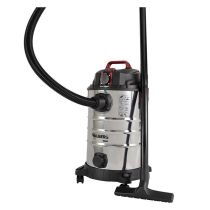 Aspiradora de cenizas y líquidos VALBERG 1200W 30L Inox presión de 16kPa WORX-01