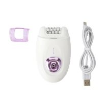 Depiladora Eléctrica Recargable BE YOU, Bikini, Axilas, Cuerpo, 2 Velocidades Color Blanco BY-EPIL
