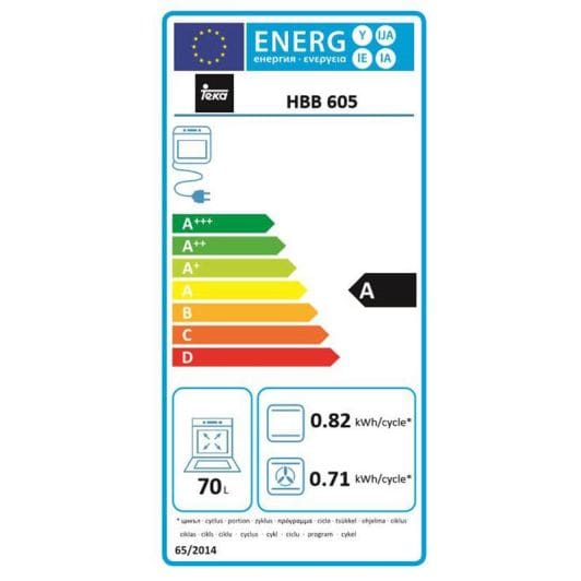 Horno multifunción TEKA HBB 605 