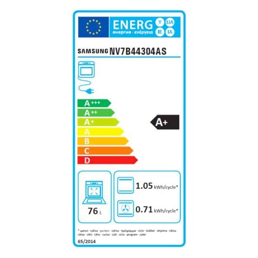 Horno pirolítico multifunción SAMSUNG NV7B4430