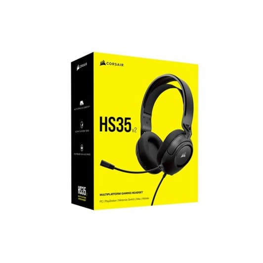 Cascos para juegos CORSAIR HS35 V2 CARBON