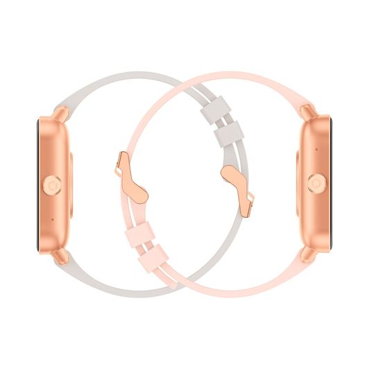Reloj inteligente ECHO Rainbow Lite rosa + correa gris