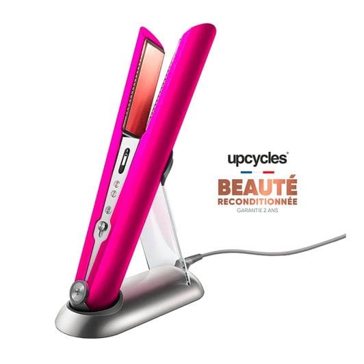 Plancha de pelo Dyson Corrale uchsia bright nickel. Reacondicionado