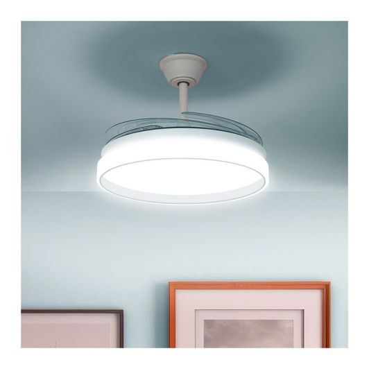 Ventilador de techo con aspas retráctiles Innovagoods - color Blanco