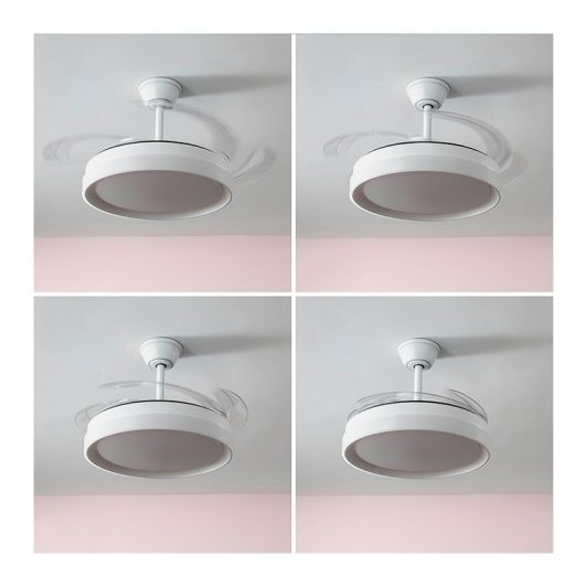 Ventilador de techo con aspas retráctiles Innovagoods - color Blanco