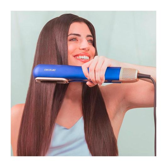 Secador Plancha de pelo con aire con 2 cabezales: cepillo y concentrador Cecotec RitualCare Air Lisse 2in1 Black 