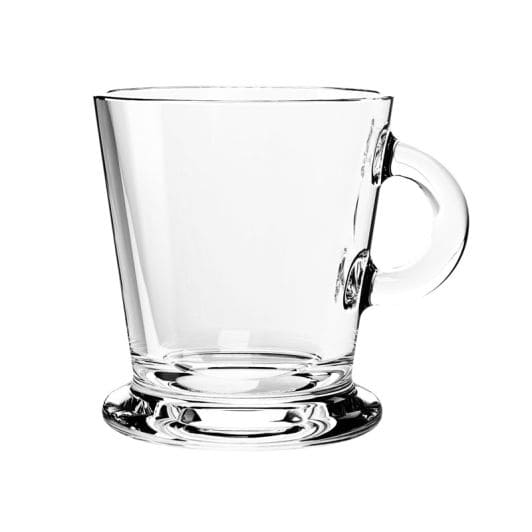 Taza de café 180ml vidrio transparente