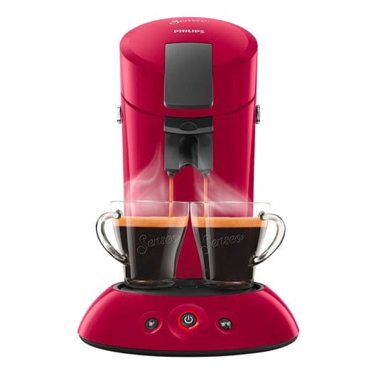 Cafetera monodosis PHILIPS SENSEO HD6553/81 rojo