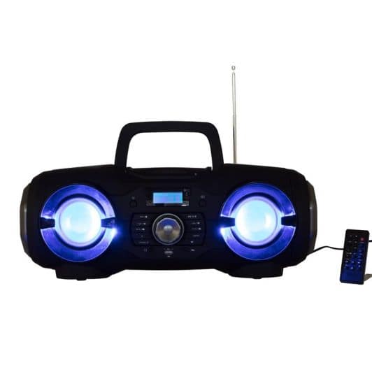 Radio CD EDENWOOD BOOMBOX BT 01 LIGHT 65W negro