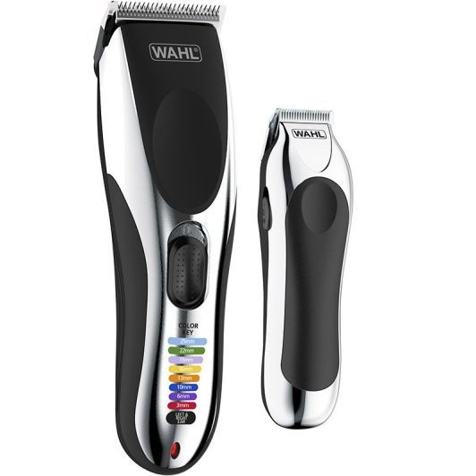 Combo Cortapelos recargable inalámbrico WAHL Color pro + mini recortadora