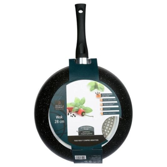 Wok acero forjado 28cm