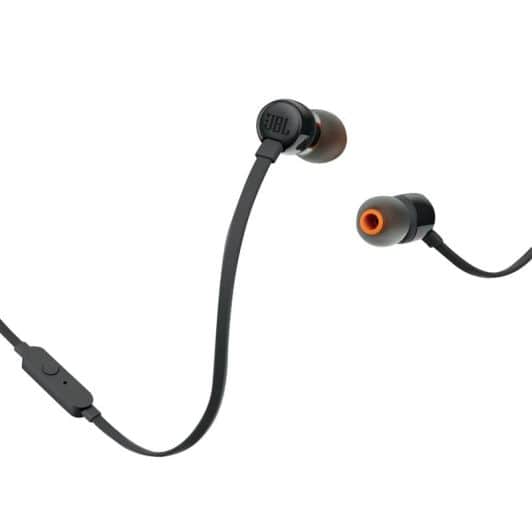 Auriculares botón JBL T110 BLK negro