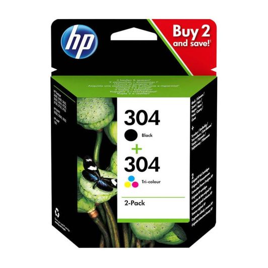 MultiPack HP N°304 Negro y color