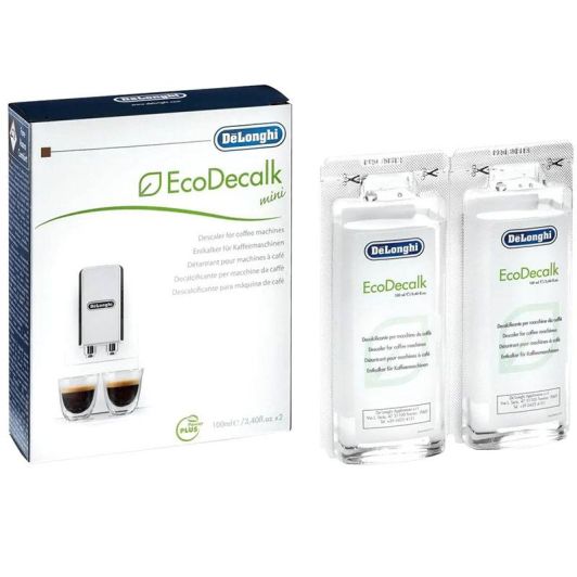 Descalcificador para cafeteras DELONGHI ECO DECALK MINI 2x100 ml.