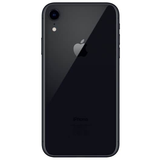 Móvil APPLE iPhone XR 64Gb Reacondicionado grado ECO negro + carcasa de protección