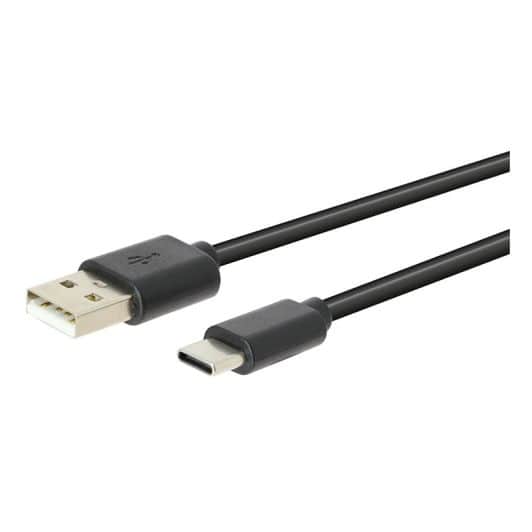 Cable HIGH ONE 1M NEGRO PVC USB C