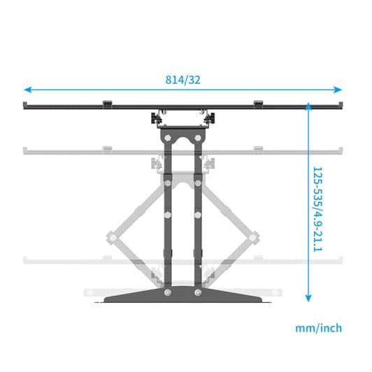 Soporte de pared para TV EDENWOOD D3 articulado de 42