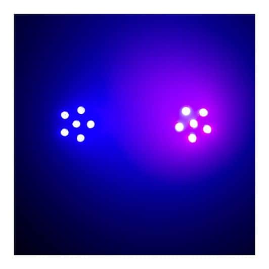 Juego de luces 36 leds BOOMTONEDJ MEGALED 6*3W