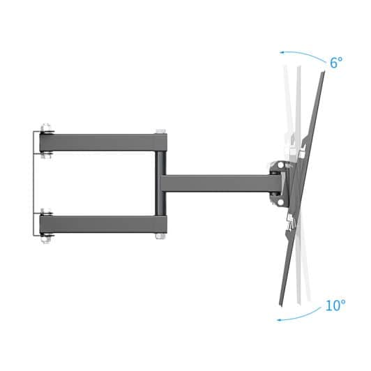 Soporte de pared para TV EDENWOOD D2 articulado de 26