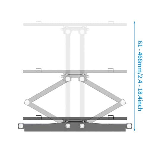 Soporte de pared para TV EDENWOOD D2 articulado de 26