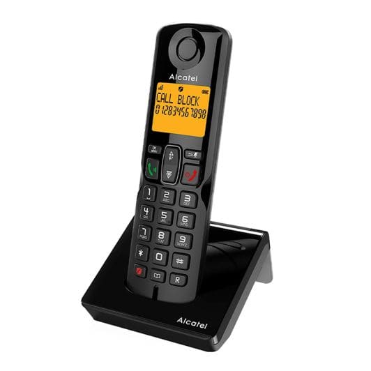 Teléfono inalámbrico ALCATEL S280 Negro