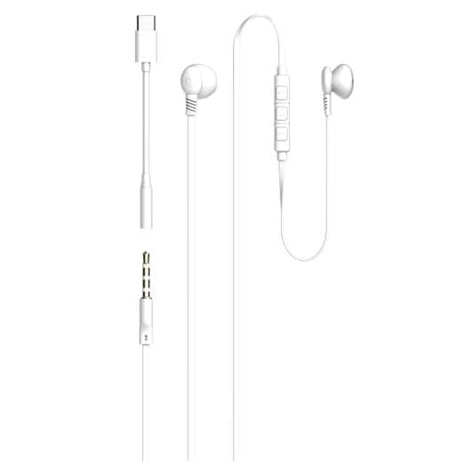 Auriculares RYGHT SALTO USB C blanco