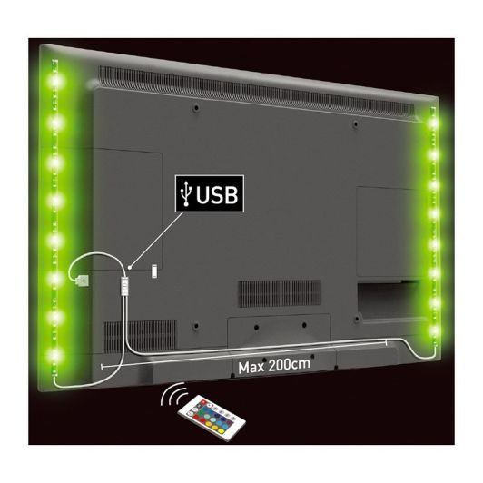 Tira de luces Led  EDENWOOD STRIP LED 2*50cm USB