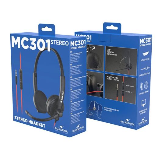 Auriculares micro BLUESTORK MC301