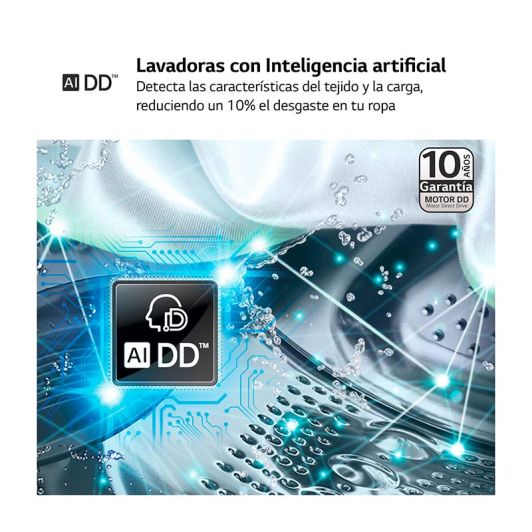 Lavadora LG 10 Kg F4WR6010A1W (10/1400/A)