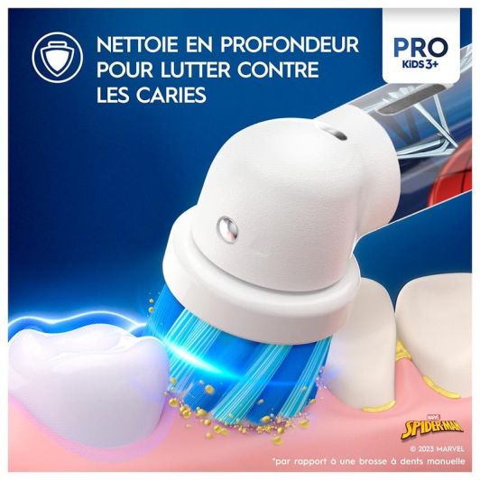 Cepillo dientes ORAL-B VITALITY Pro Kids Spiderman