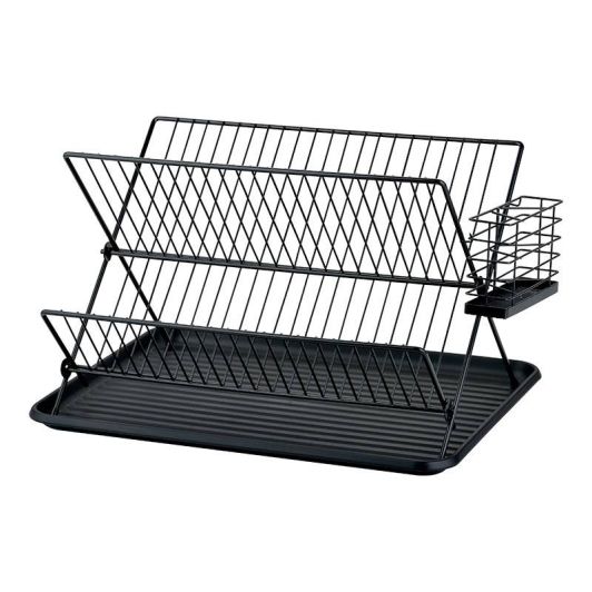 Escurridor de metal COSYLIFE negro plegable