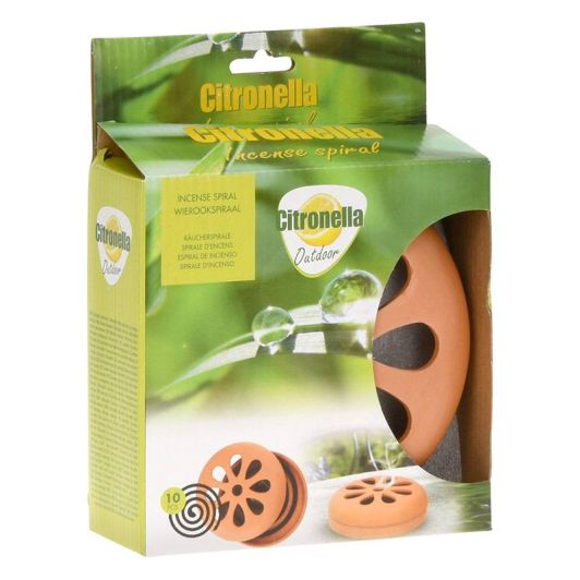 INCIENSO DE CITRONELA ANTIMOSQUITO EN ESPIRAL 
