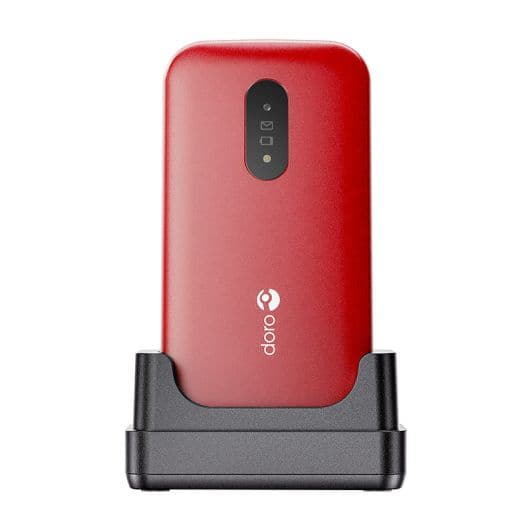 Móvil SENIOR DORO 2710 4G Rojo