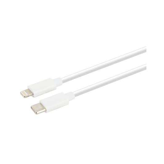 CABLE EDENWOOD 1M USB C LIGHTNING BLANCO