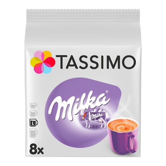 Cápsulas monodosis TASSIMO L'OR Milka x8