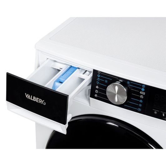 LAVADORA SECADORA 8+6kg clase A-10% VALBERG WD 8614 A-10/D W566C