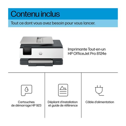 Impresora multifunción HP OJ PRO 8124e