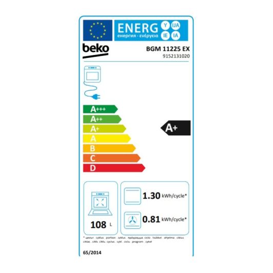 Cocina libre instalación 90cm BEKO BGM11225EX