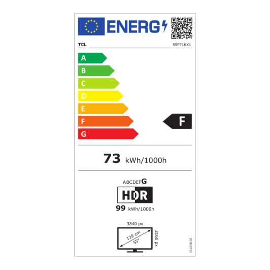 TCL Smart Tv QLED 55