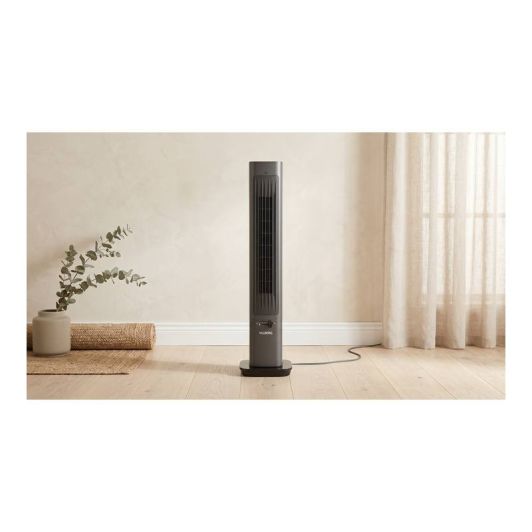 Calefactor y Ventilador sin Aspas VALBERG 2en1 Mando a distancia Negro