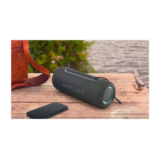 Altavoz Bluetooth MUSE 40W con Tecnología TWS, Resistente al Agua IPX6, Color  Negro M-780 BT