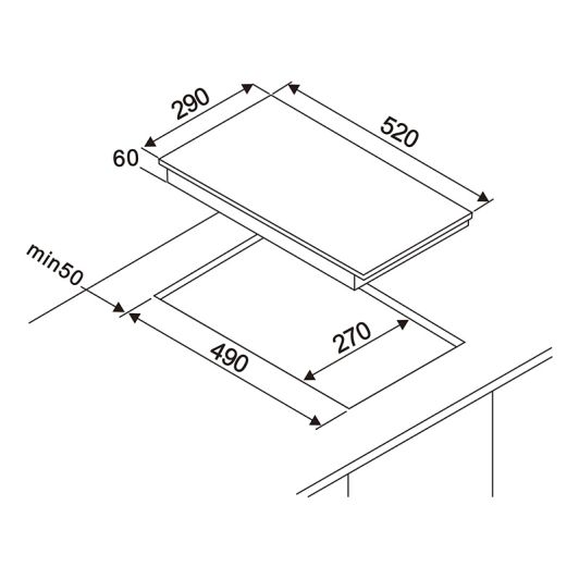 Placa de inducción VALBERG IH 2 M TB 373C