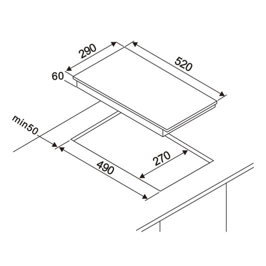 Placa de inducción VALBERG IH 2 TB1FZ 373C