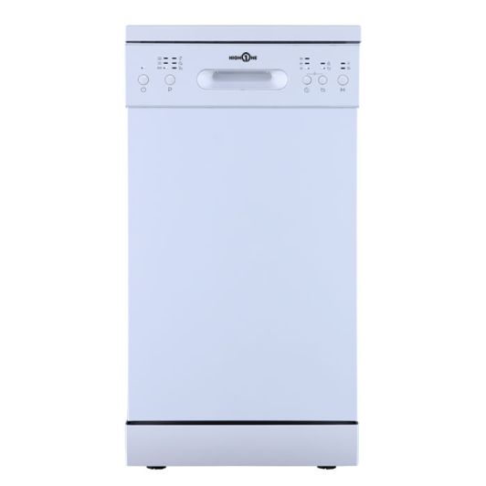 Lavavajillas pequeño 45cm, 10 servicios, Aperturta Automática, clase C, blanco HIGH ONE 10s47
