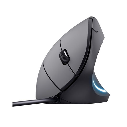 Ratón Vertical Ergonómico TRUST VERTO con Cable USB