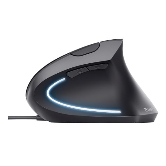 Ratón Vertical Ergonómico TRUST VERTO con Cable USB